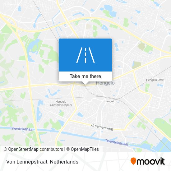 Van Lennepstraat map