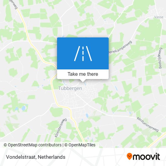 Vondelstraat map