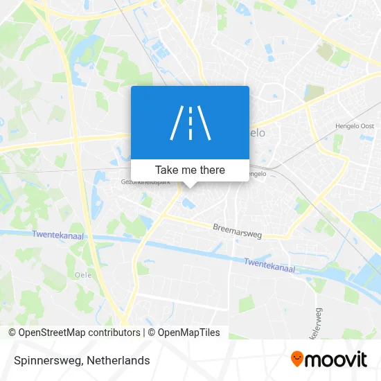 Spinnersweg map