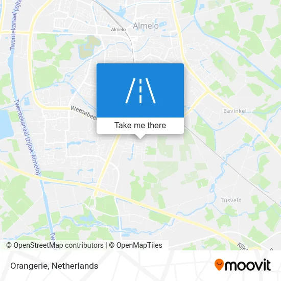 Orangerie map