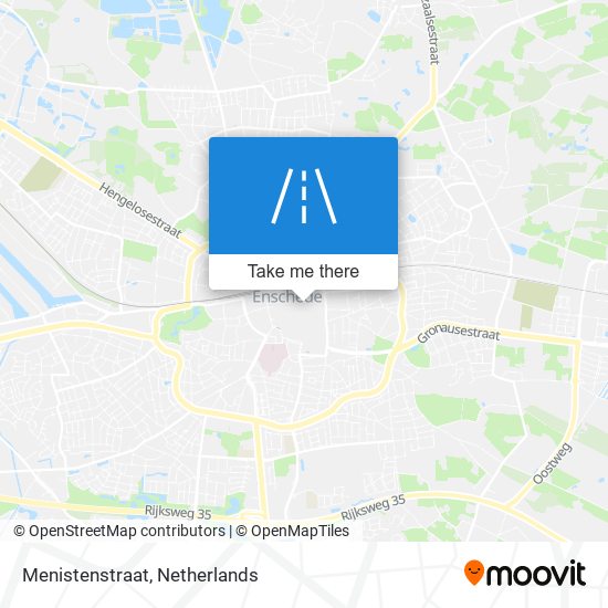 Menistenstraat map