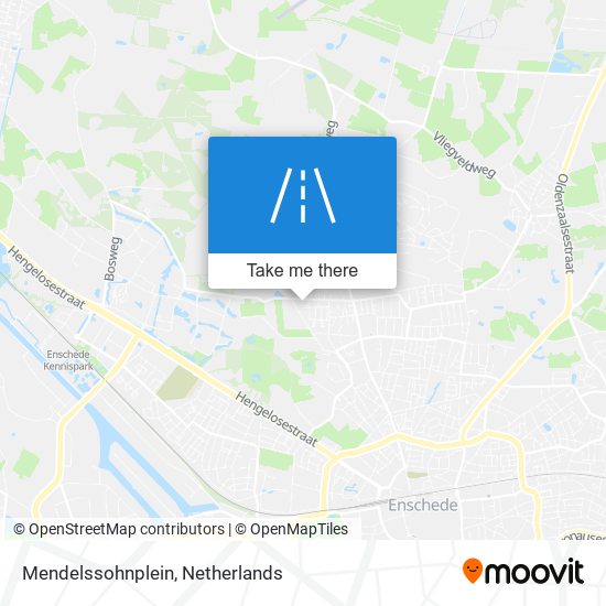 Mendelssohnplein map