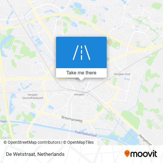 De Wetstraat map