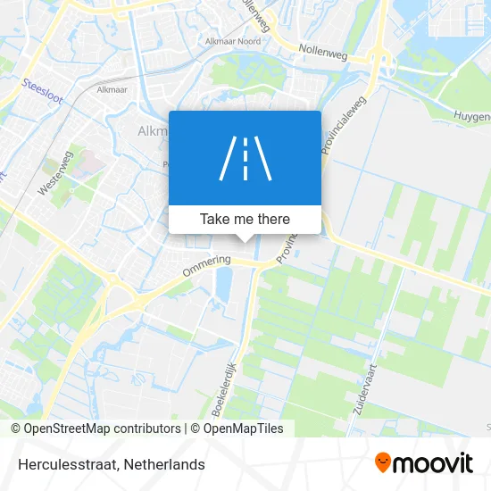 Herculesstraat map
