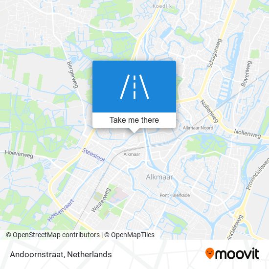 Andoornstraat map