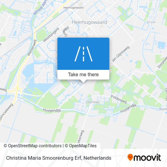 Christina Maria Smoorenburg Erf map