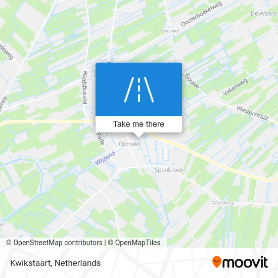 Kwikstaart map