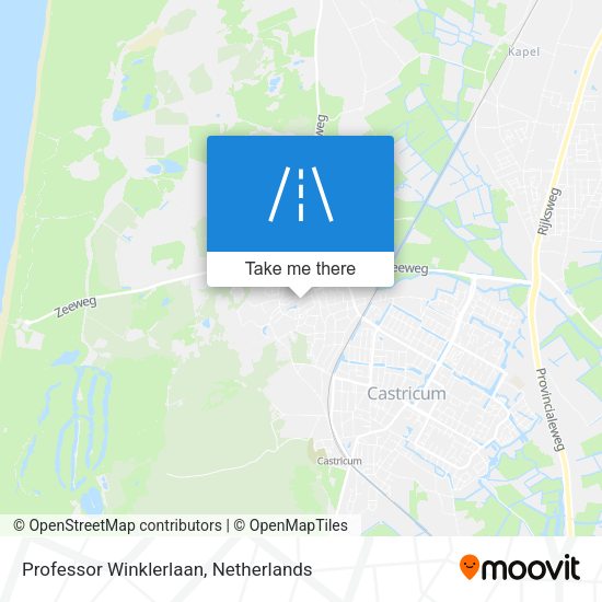 Professor Winklerlaan map