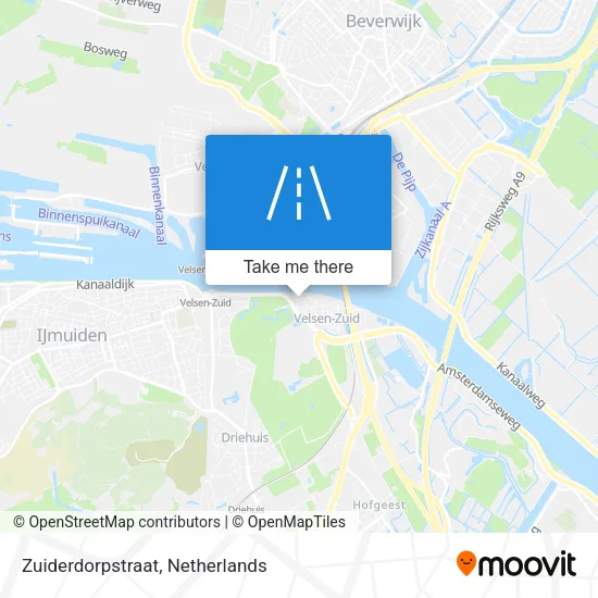 Zuiderdorpstraat map