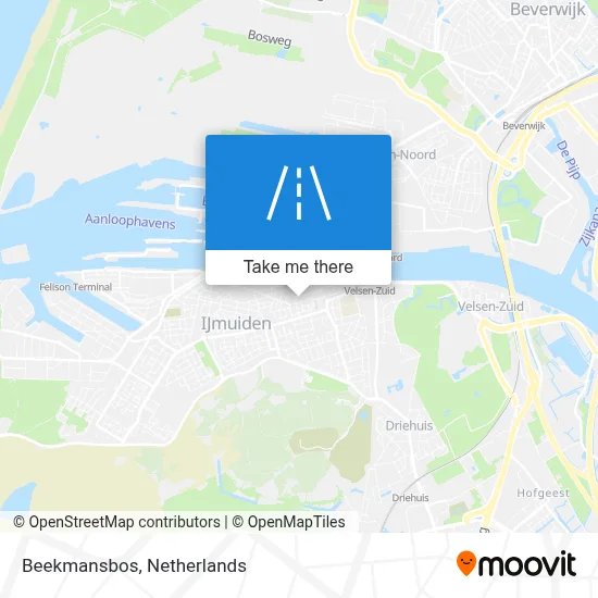 Beekmansbos map