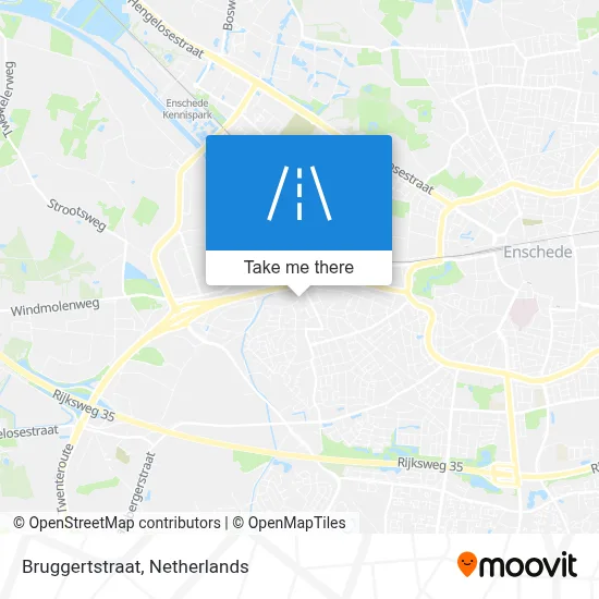 Bruggertstraat Karte
