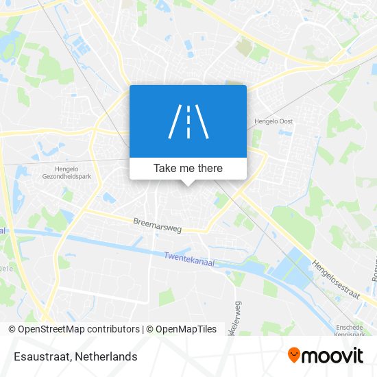 Esaustraat map