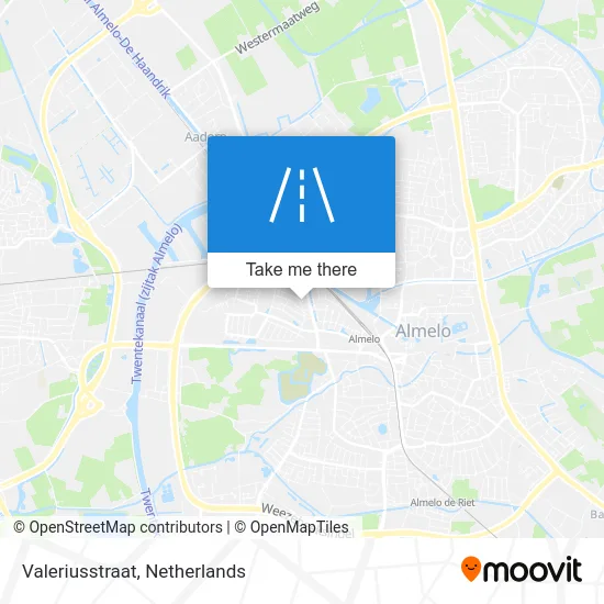 Valeriusstraat map