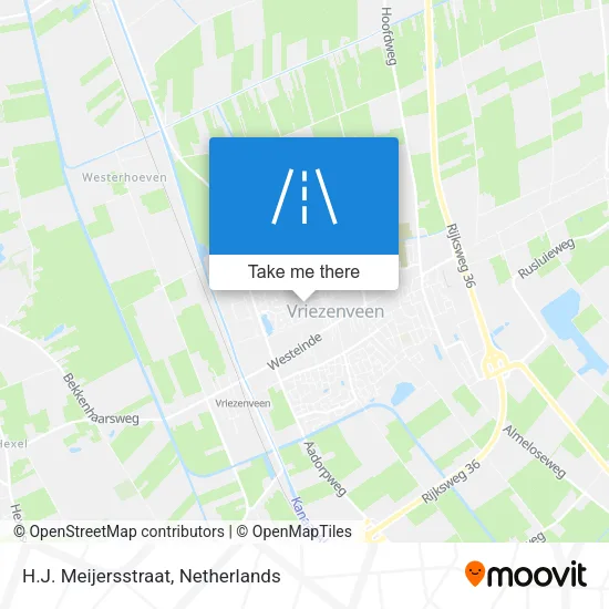 H.J. Meijersstraat map