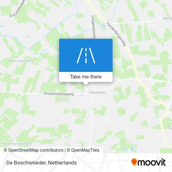 De Boschsnieder map