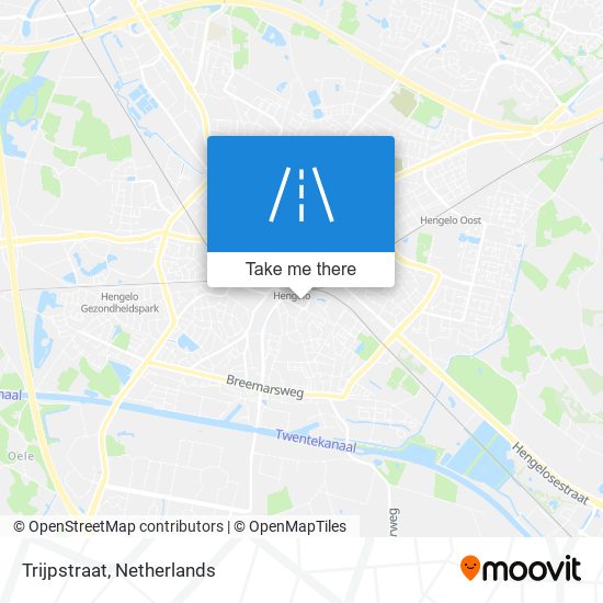 Trijpstraat map