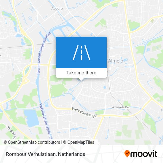 Rombout Verhulstlaan map