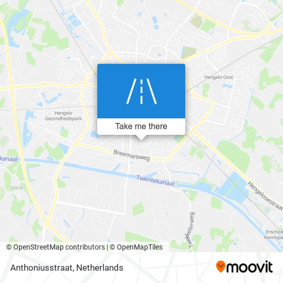 Anthoniusstraat map