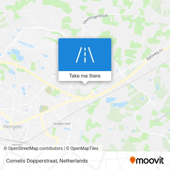 Cornelis Dopperstraat map
