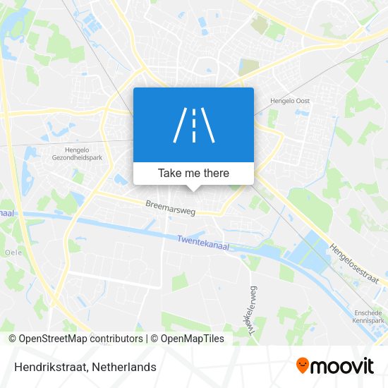 Hendrikstraat map