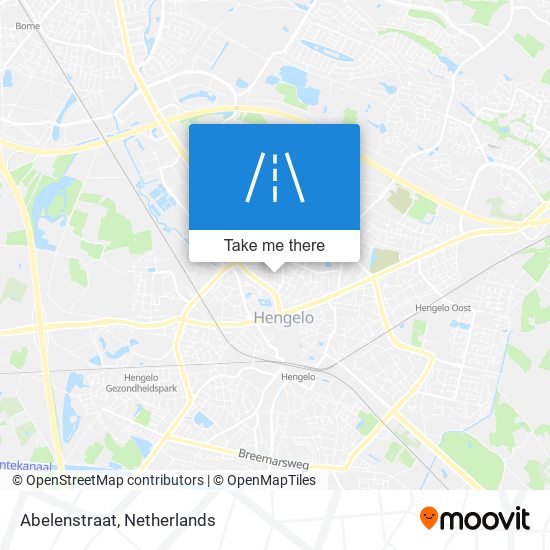 Abelenstraat map
