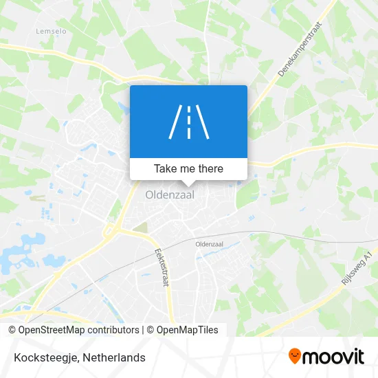 Kocksteegje map