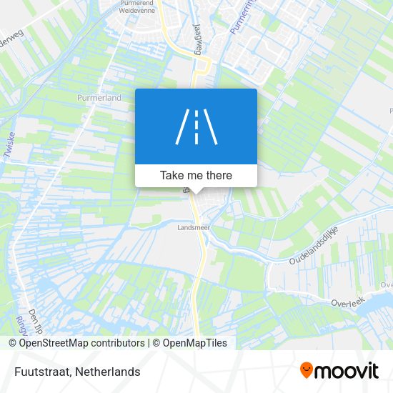 Fuutstraat map