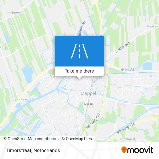 Timorstraat map