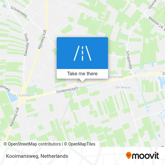 Kooimansweg map