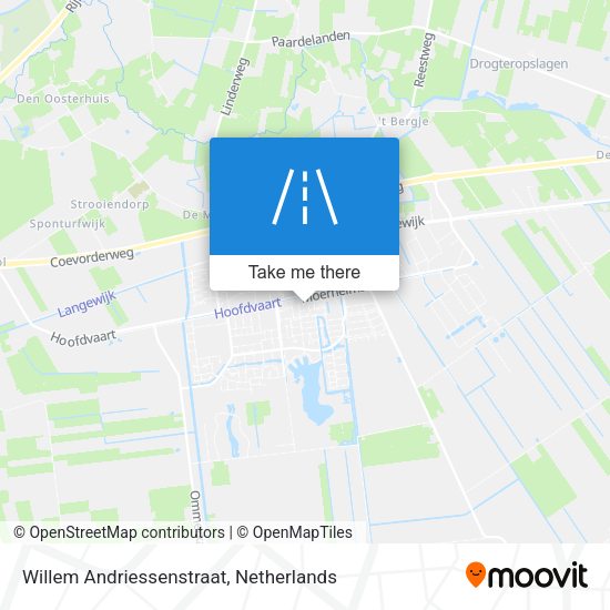 Willem Andriessenstraat map