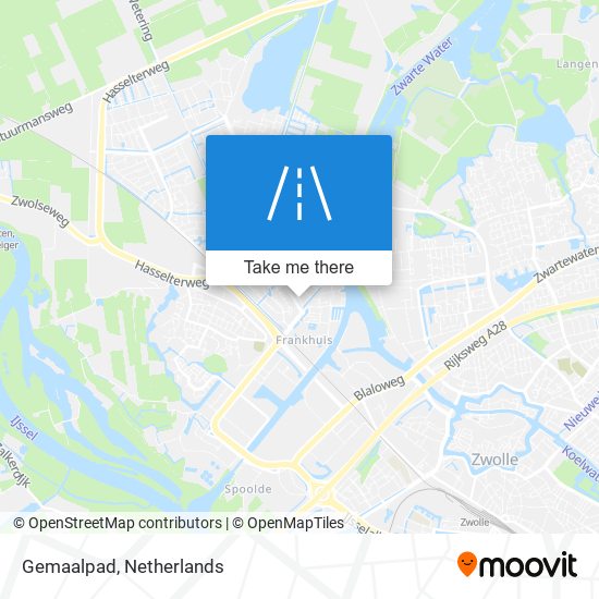 Gemaalpad map