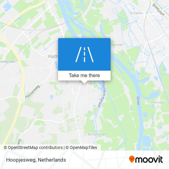 Hoopjesweg map