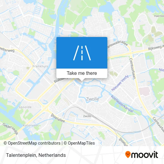 Talentenplein map