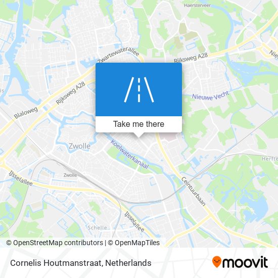 Cornelis Houtmanstraat map