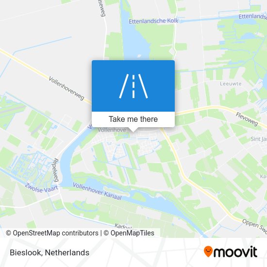 Bieslook map