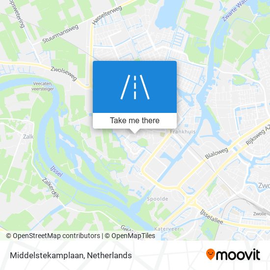 Middelstekamplaan map