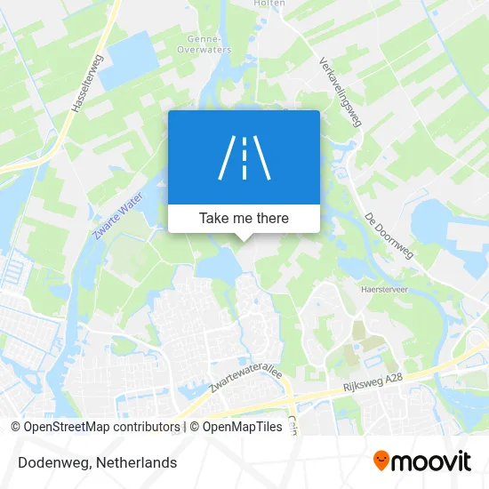 Dodenweg map