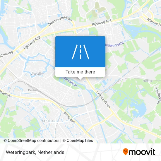 Weteringpark map