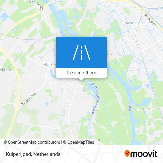 Kuiperijpad map