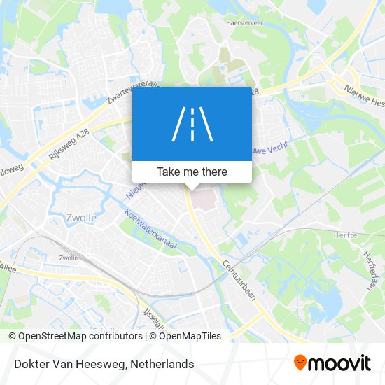 Dokter Van Heesweg map