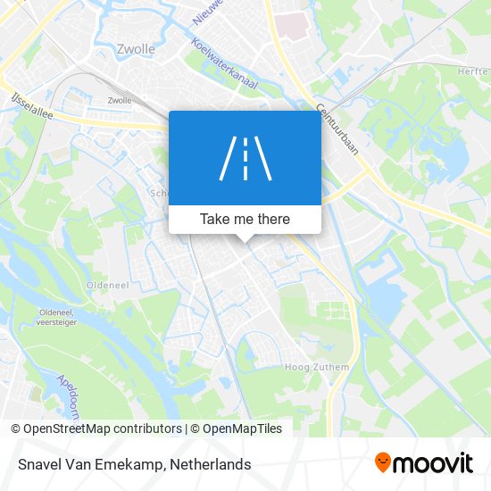 Snavel Van Emekamp map