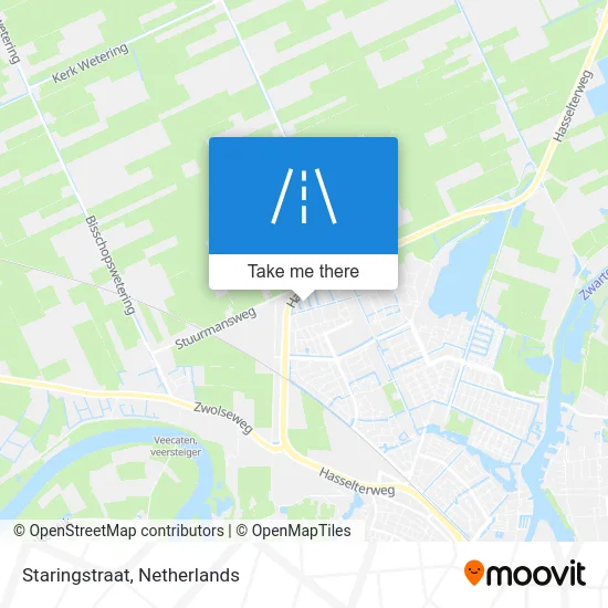Staringstraat map