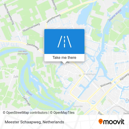 Meester Schaapweg map