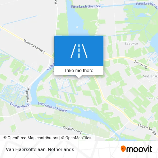 Van Haersoltelaan map