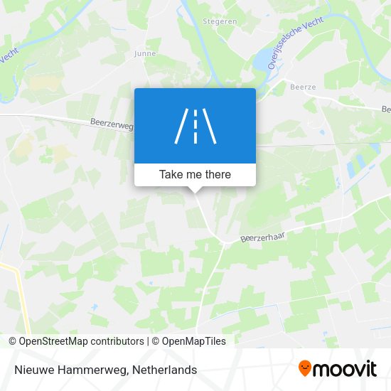 Nieuwe Hammerweg map