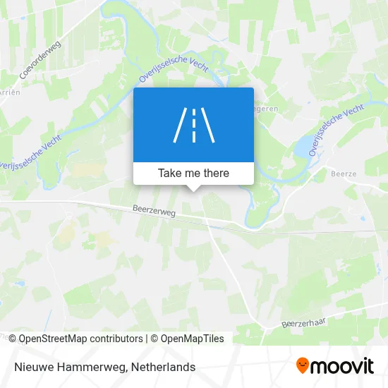 Nieuwe Hammerweg map