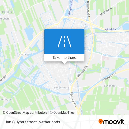 Jan Sluytersstraat map