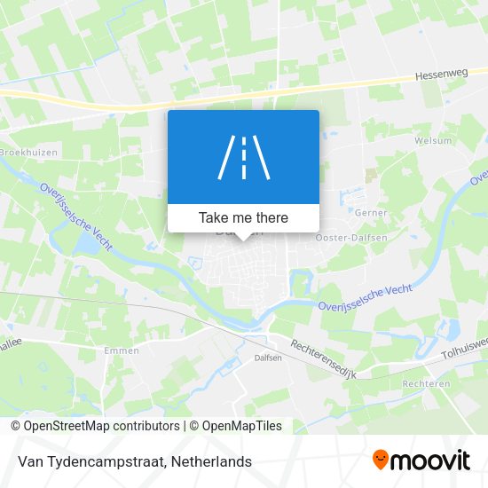 Van Tydencampstraat map