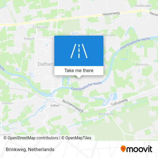 Brinkweg map