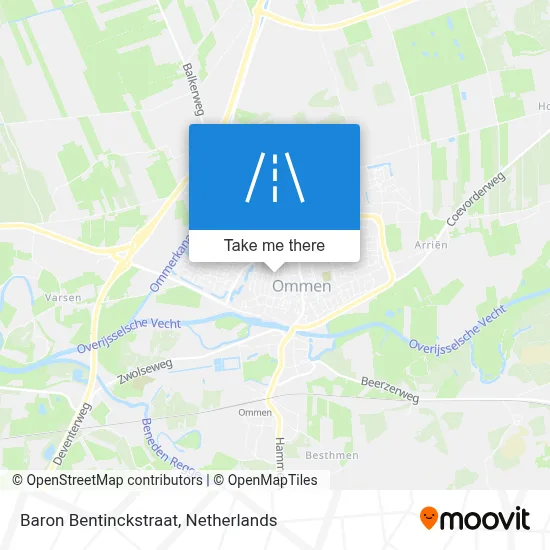 Baron Bentinckstraat map